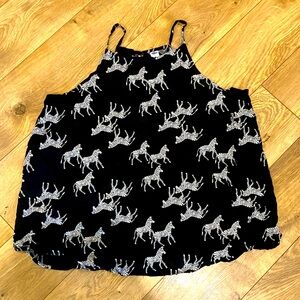 Zebra Tank Top